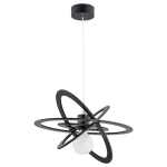 LAMPA WISZĄCA ALFA ORLANDO CZARNA 1xE27 / 62141