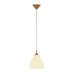 LAMPA WISZĄCA ALFA BARTEK ECRU 1xE27 / 9102