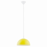 LAMPA WISZĄCA ALFA ALBERT ŻÓŁTA 1xE27 / 9195