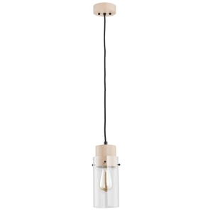 LAMPA WISZĄCA ALFA TANTUM DREWNIANA 1xE27 / 60380