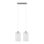 LAMPA WISZĄCA ALFA ICE CHROM 2xE27 / 115