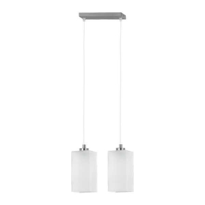 LAMPA WISZĄCA ALFA ICE CHROM 2xE27 / 115