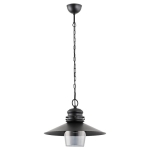 LAMPA WISZĄCA ALFA HOLLY CZARNA 1xE27 / 60327
