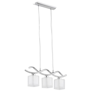 LAMPA WISZĄCA ALFA ILLUSION CHROM 3xE14 / 17133