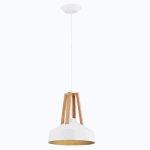 LAMPA WISZĄCA ALFA DROP BIAŁA 1xE27 / 60292