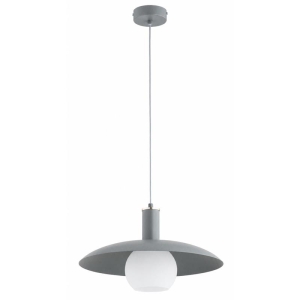 LAMPA WISZĄCA ALFA ARIKA SZARA 1xE27 /  61691
