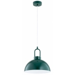 SKANDYNAWSKA INDUSTRIALNA LAMPA WISZĄCA ALFA FAVORITE ZIELONA 1xE27 / 61695
