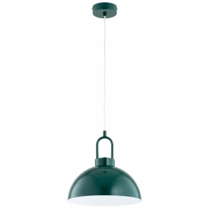 SKANDYNAWSKA INDUSTRIALNA LAMPA WISZĄCA ALFA FAVORITE ZIELONA 1xE27 / 61695