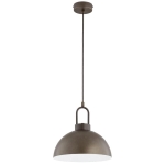 SKANDYNAWSKA INDUSTRIALNA LAMPA WISZĄCA ALFA FAVORITE POPIELATY BRĄZ 1xE27 / 61693