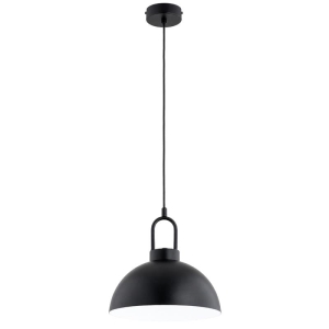 LAMPA WISZĄCA  INDUSTRIALNA ALFA FAVORITE CZARNA 1xE27 / 61698