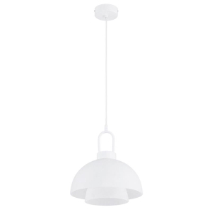 LAMPA WISZĄCA ALFA FAVORITE BIAŁA 1xE27 / 61700