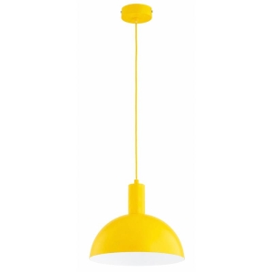 SKANDYNAWSKA LAMPA WISZĄCA ALFA MODESTO ŻÓŁTA 1xE27 / 61709