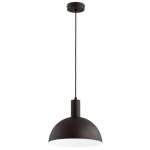 SKANDYNAWSKA INDUSTRIALNA LAMPA WISZĄCA ALFA MODESTO FOSFORUS BROWN 1xE27 / 61705