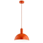 SKANDYNAWSKA LAMPA WISZĄCA ALFA MODESTO CZERWONA 1xE27 / 61711