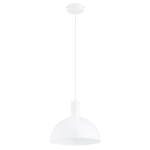 SKANDYNAWSKA LAMPA WISZĄCA ALFA MODESTO BIAŁA 1xE27 / 61708