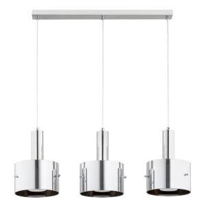 LAMPA WISZĄCA ALFA MEANO SREBRNA 3 x GX53 / 62687
