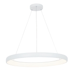 2061 LAMPA WISZĄCA LED 60W 3000K BIAŁY ALUMINIUM - AKRYL LED | 60W | 3000K | 4800Lm | CRi 80 | Triak ściemniający