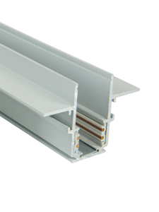 2083W-2 GŁĘBOKO ZAGŁĘBIONY PROFIL MAGNETYCZNY BEZRAMKOWY 2M BIAŁY – SYSTEM SZYNOWY 48V