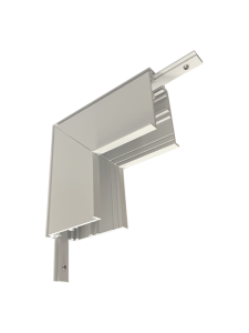 2084W-C1 WPUSZCZANY ŁĄCZNIK NAROŻNY PIONOWY 90° BIAŁY – SYSTEM MAGNETYCZNY 48V
