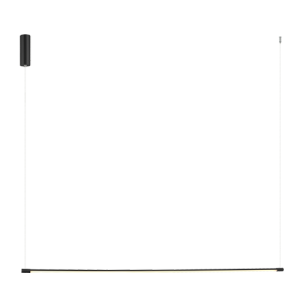 LAMPA WISZĄCA LED 20119 19W 3000K – CZARNE ALUMINIUM