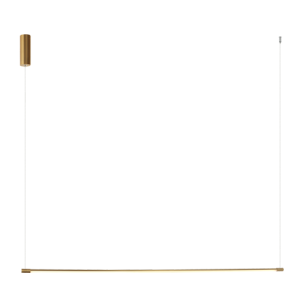 LAMPA WISZĄCA LED 20120 19W 3000K – MATOWE ZŁOTO