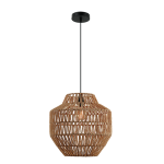20236 LAMPA WISZĄCA E27 MAX 40W METAL - LINA