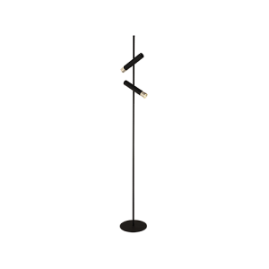 22032 LAMPA STOJĄCA LED 7W 3000K SAGRE BLACK - ZŁOTY METAL - ALUMINIUM