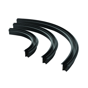 ZAGŁĘBIONA MAGNETYCZNA SZYNA ZAKRZYWIONA 22091 – 600 MM, 48V, 120°, BEZ RAMY