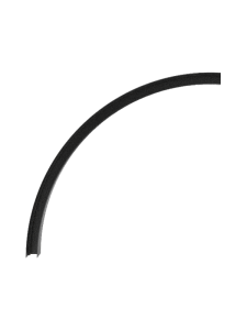 MAGNETYCZNA ZAKRZYWIONA SZYNA 22275 – 600 MM, 48V, 90°, CZARNA