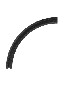 BEZRAMOWA MAGNETYCZNA SZYNA ZAKRZYWIONA 22276 – 600 MM, 48V, 90°, CZARNA