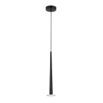 LAMPA WISZĄCA LED 22110 – 6W, 3000K, 465 LM, CZARNA / BIAŁY MARMUR