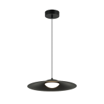 LAMPA WISZĄCA LED 22130 – 12W, 3000K, 1400 LM, MATOWA CZARNA