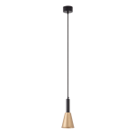 LAMPA WISZĄCA LED 22180 – 7W, 3000K, 840 LM, PIASKOWA / ZŁOTA
