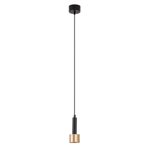 LAMPA WISZĄCA LED 22181 – 7W, 3000K, 840 LM, PIASKOWA / ZŁOTA
