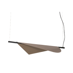 LAMPA WISZĄCA LED 22229 – 18W, 3000K, 1620 LM, CZARNY / BRĄZOWY METAL
