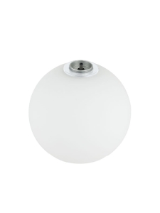LED ELEMENT KOŃCOWY 22231-W1 – OPALOWA KULA Ø160 MM, 5W, 3000K, CRI 90, BIAŁA, PLUG & PLAY