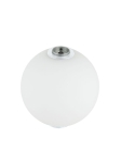LED ELEMENT POŚREDNI 22232-W1 – OPALOWA KULA Ø160 MM, 5W, 3000K, CRI 90, BIAŁA, PLUG & PLAY