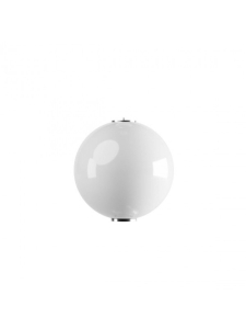 LED ELEMENT POŚREDNI 22233-B1 – OPALOWA KULA 7W, 3000K, CRI 90, CZARNA, PLUG & PLAY