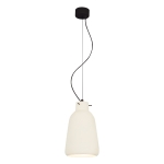 Lampa wisząca 22236 – biała glina, 1xE27