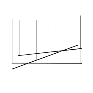 Lampa wisząca LED 22237 – 64W, 3000K, czarna