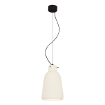 Lampa wisząca 22268 – 1xE27, biała glina