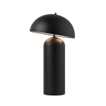 23006 LAMPA STOŁOWA CERAMICZNA 2xE27 MAX 40W – CZARNA