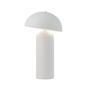 Lampa stołowa 23007 – elegancja beżowej ceramiki w nowoczesnym wydaniu