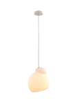 Lampa wisząca 23015 – minimalistyczna forma z eleganckim opalowym szkłem