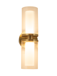 Lampa ścienna LED 23016 – elegancja złota i wyjątkowy efekt świetlny