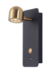 Lampa ścienna LED 23038 – eleganckie oświetlenie do czytania z USB