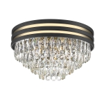 C0525-05A-P7D7 NAICA LAMPA SUFITOWA ZŁOTA&CZARNA/GOLD&BLACK