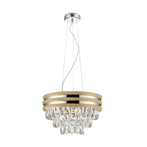 P0525-04A-F4V6 NAICA LAMPA WISZĄCA ZŁOTA/GOLD