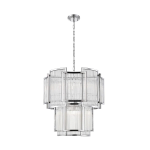 P0528-08A-F4AC SERGIO LAMPA WISZĄCA CHROME