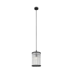 P0528-01F-P7AC SERGIO LAMPA WISZĄCA CZARNA/BLACK